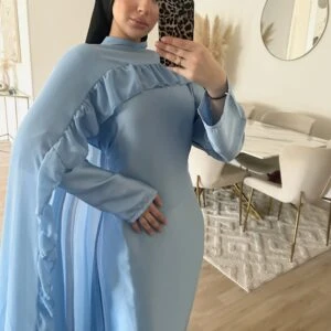 Ensemble cape en tulle
